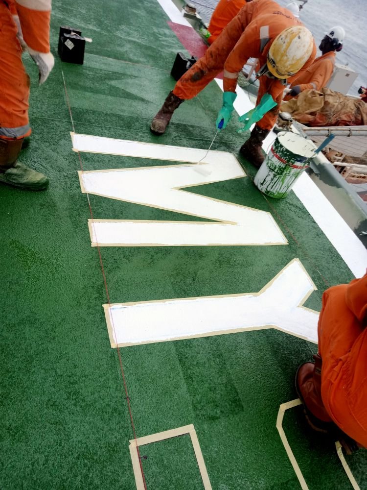 Vessel Helipad Marking Offshore
